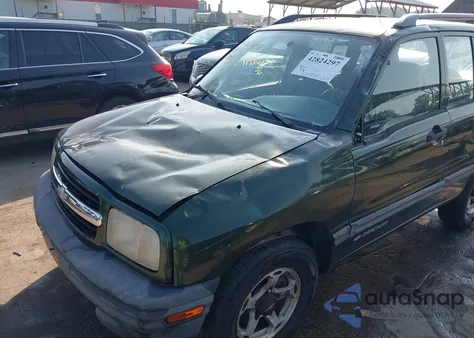 1999 Chevrolet Tracker from USA, damaged, VIN 2CNBJ13C9X6928226